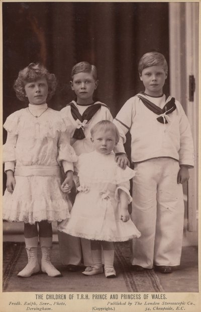 De kinderen van Albert Edward en Prinses Alexandra door English Photographer